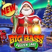 Big Bass Christmas Frozen Lake