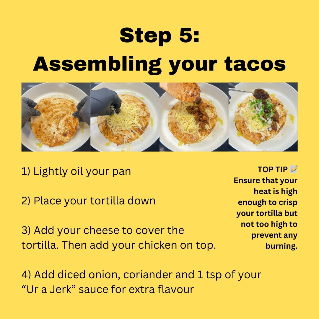 "Ur a JERK": at-home taco kit 🌮📦