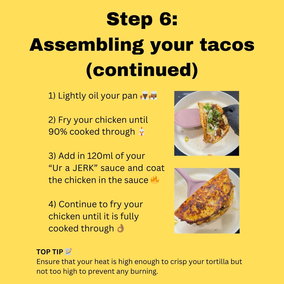 "Ur a JERK": at-home taco kit 🌮📦